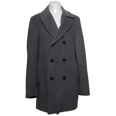 Caban (Gris) de René Lezard Polyamide, Viscose, Laine