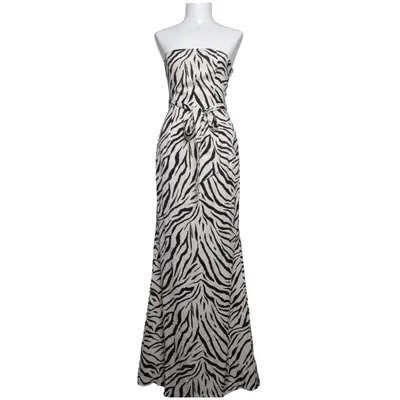 Långklänning (Vit, Svart) från Peppermayo Polyester