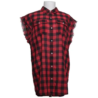 Flannel skjorte (Rød, Sort) fra Zoe Karssen Bomuld