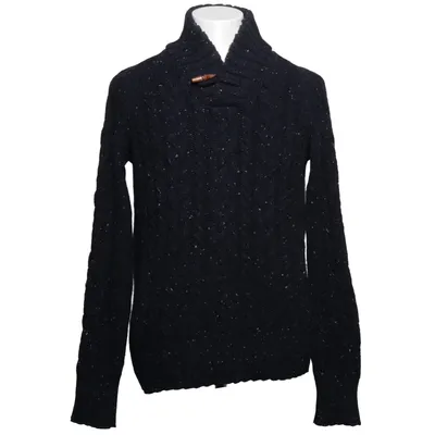 Sweater (Blue) from Bar Acrylic, Cotton, Polyamide, Wool