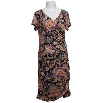Jurk (Zwart, Meerkleurig) van Not Elastaan, Viscose