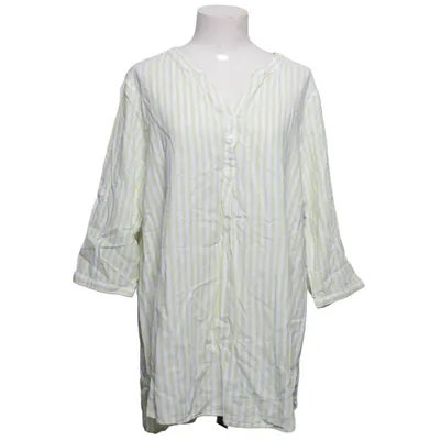 Blouse (Jaune, Blanc) de Gina Lin, Viscose