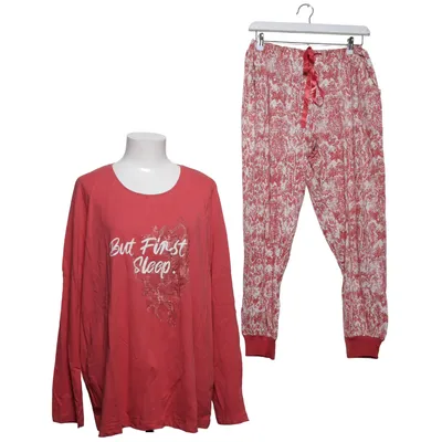 Pyjama (Rot, Weiß, Mehrfarbig) von Esmara Baumwolle