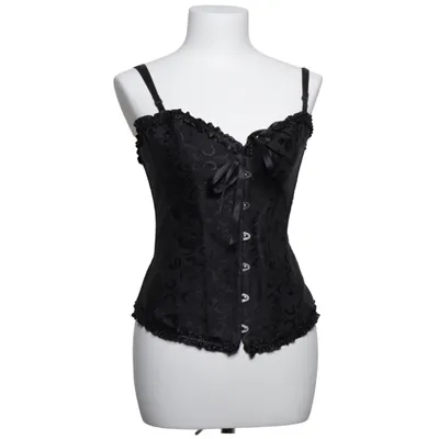 Korsett (Svart) från Chilirose Bomull, Elastan, Polyester