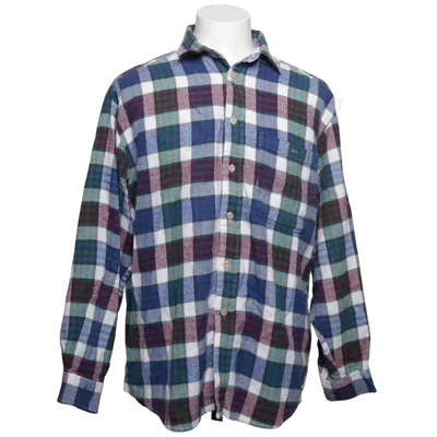 Flanellskjorta (Blå, Grön, Röd, Vit) från American Company Akryl