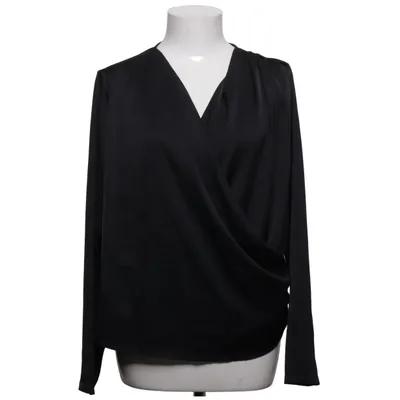 Wikkelblouse (Zwart) van Trendyol Elastaan, Polyester