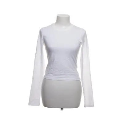 Lange mouwen shirt (Wit) van Divided by H&M Katoen, Elastaan