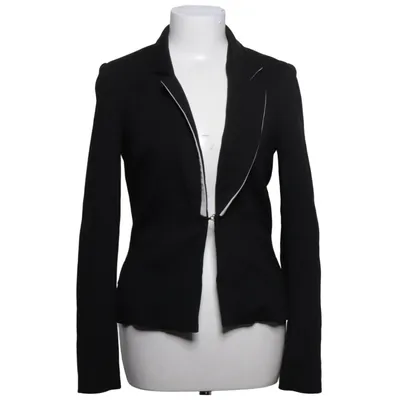Blazer (Black) from Aako Elastane, Polyamide, Polyester, Viscose