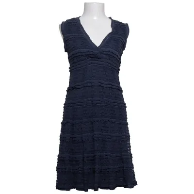 Jurk (Blauw) van Max Studio Katoen, Elastaan, Polyamide, Viscose