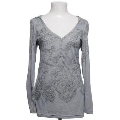 Sweat à capuche (Gris) de Key Largo Polyester, Viscose