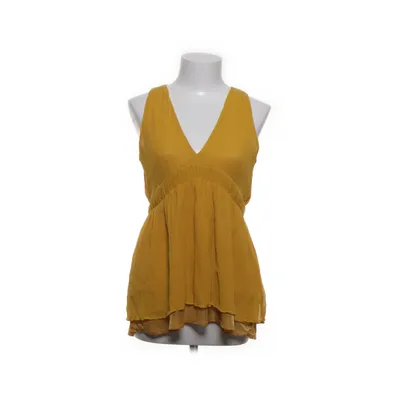 Haut (Jaune) de Zara Basic Polyester, Soie