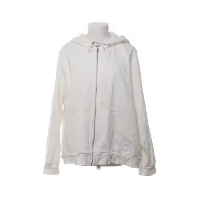 Hættetrøje (Hvid) fra H&M Basic Bomuld, Viscose