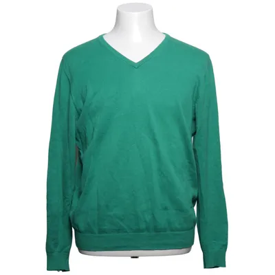 Pull-over (Vert) de Alan Paine Cachemire, Coton