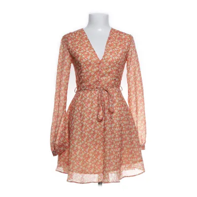 Jurk (Oranje, Meerkleurig) van Glamorous Polyester