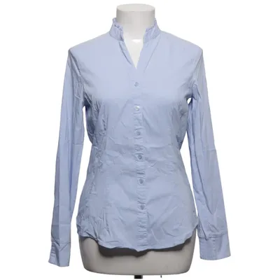 Shirt (Blauw) van More & More Katoen, Elastaan, Polyamide