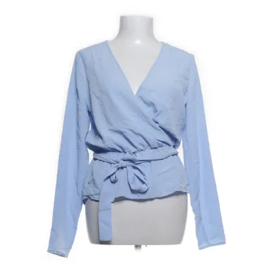 Wikkelblouse (Blauw) van MbyM Modal, Polyester