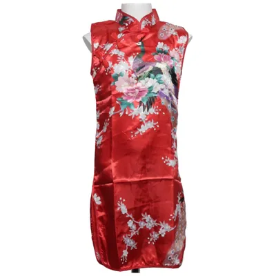 Cheongsam (Red, Multicolored)