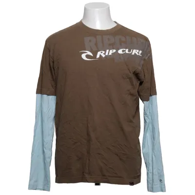 Baseball Hemd (Braun, Blau) von Rip Curl Baumwolle
