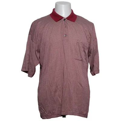 Polo shirt (Red, White) from Anson's Cotton