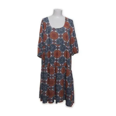 Dress (Blue, Orange, Multicolored) from John Baner Cotton, Viscose