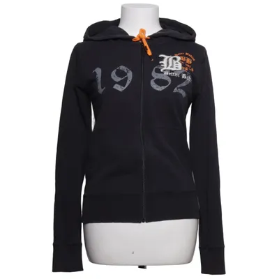 Huvtröja (Svart) från Better Bodies Bomull, Elastan