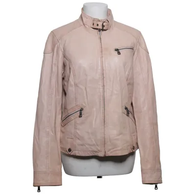 Läderjacka (Rosa) från Jilani Collection