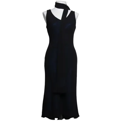 Dress (Black, Blue) from Sisel Polyester