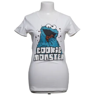 T-shirt (Cookie Monster) de Logoshirt Coton, Élasthane