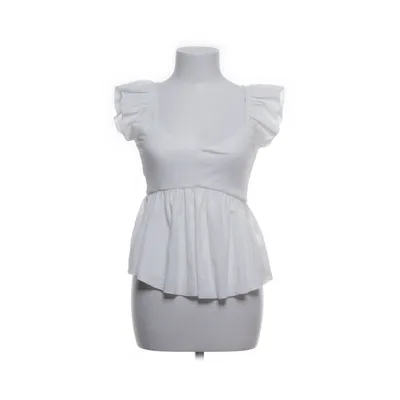 Peplum top (Wit) van Lager 157 Elastaan, Polyester