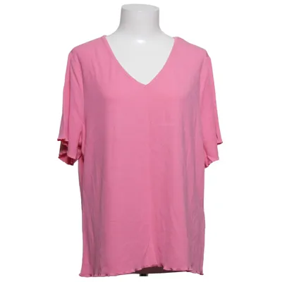 T-shirt (Pink) from ONLY Carmakoma Polyester, Viscose