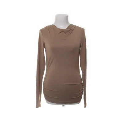 Blouse (Brown) from Los Angeles Apparel Modal, Elastane