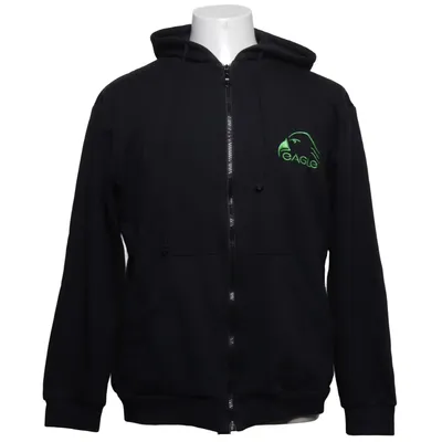 Hoodie (Black) from Eagle Cotton, Polyester