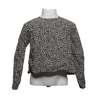 Blouse (Noir, Beige) de Mango Coton
