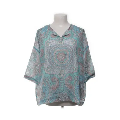 Blouse (Blue, Multicolored) from Herzen´s Angelegenheit Silk