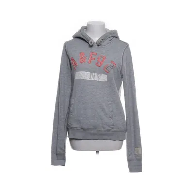 Capuchon sweater (Grijs) van Abercrombie & Fitch Katoen, Polyester