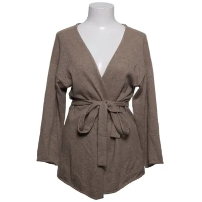 Wrap cardigan (Beige) from Davida Cashmere