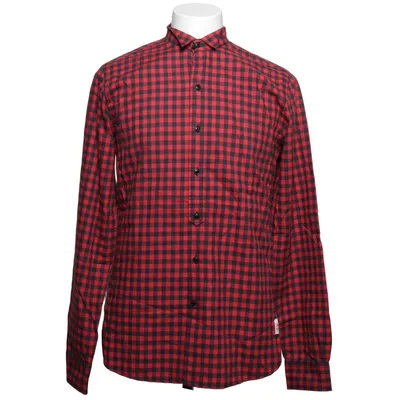 Flanellskjorta (Röd, Svart) från Vailent Clothing Bomull