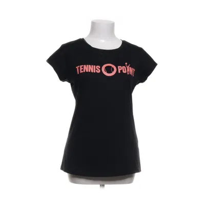 T-shirt (Svart) från Tennis Point Bomull, Polyester