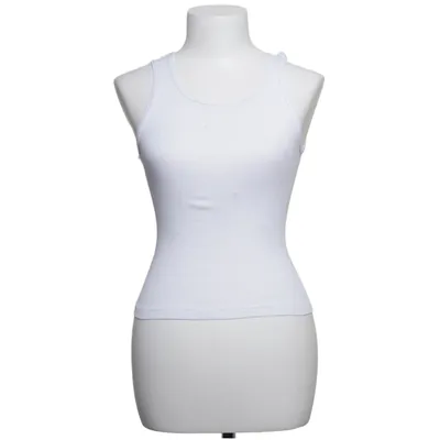 Tank Top (White) from Hanes Cotton, Polyester