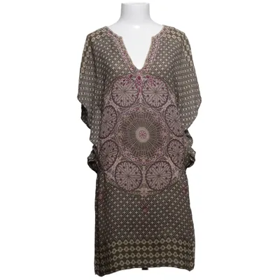 Kaftan (Bruin, Lila, Meerkleurig) van Oasis Zijde
