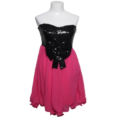 Cocktailjurk (Zwart, Roze) van Paprika Polyester