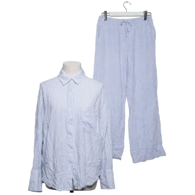 Pyjama (Bleu, Blanc) de Bershka Lin, Viscose