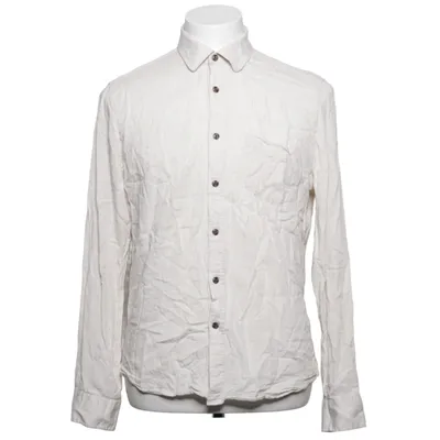 Buttondown-skjorta (Beige) från Visual Clothing Project Linne, Viskos