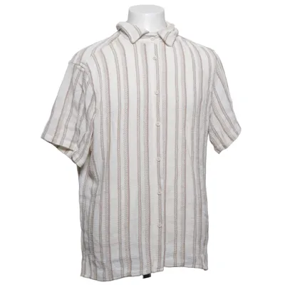 Korte mouwen shirt (Wit, Beige) van Zara