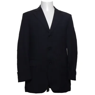 Blazer (Noir) de Reda Viscose, Laine