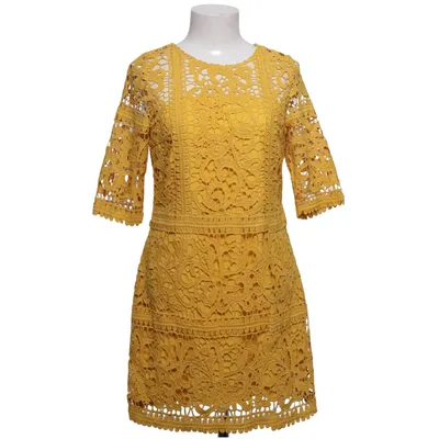 Robe (Jaune) de Little Mistress Élasthane, Polyester
