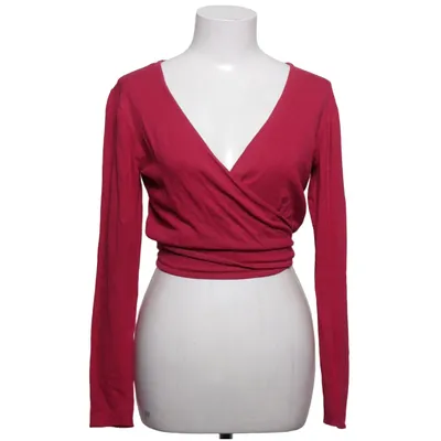 Cardigan cache-cœur (Rouge) de Zilch Bambou, Élasthane