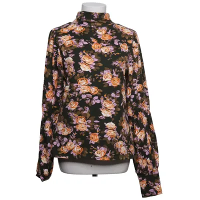 Pul à col roulé (Noir, Multicolore) de Anthropologie Coton, Élasthane