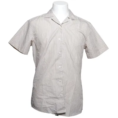 Chemise à manches courtes (Beige, Blanc) de Only & Sons Coton, Polyester