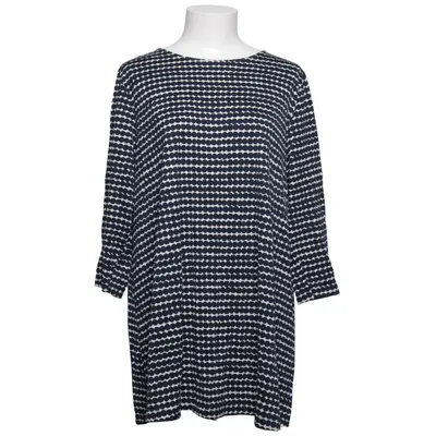 Jurk (Blauw, Wit) van Marimekko Katoen